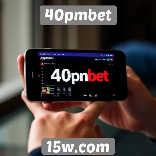 Experiência do usuário no 40pmbet em dispositivos móveis